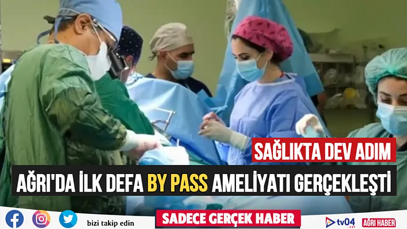 Sağlıkta dev adım! Ağrı'da ilk kez 'Kalp Kapak Değişim' ameliyatı gerçekleşti