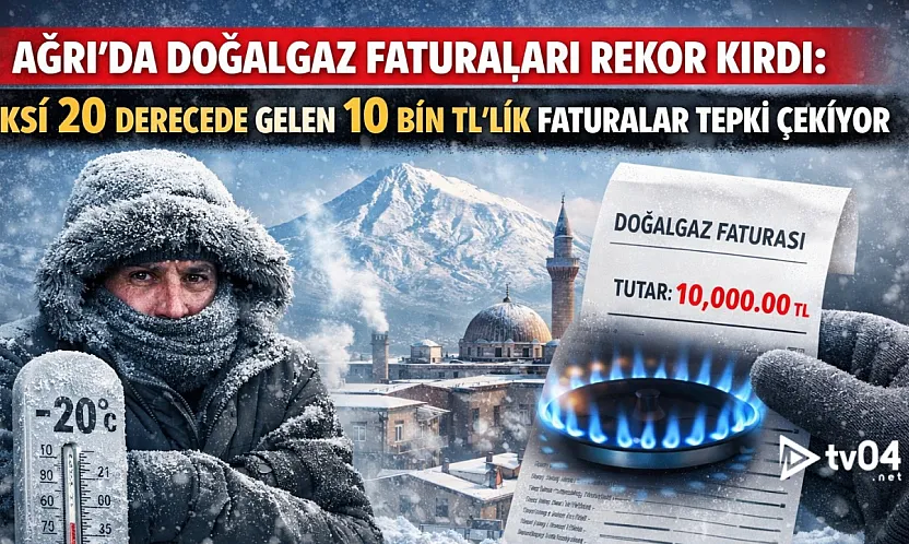 Ağrı'da Doğalgaz Faturaları Uçtu: Eksi 20 Derecede 10 Bin TL