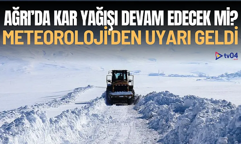 Ağrı'da Dondurucu Soğuklar Etkisini Artırdı: Yeni Yıla Kar Yağışıyla Giriliyor