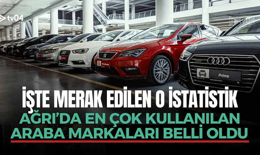 Ağrı'da En Çok Hangi Otomobil Markası Tercih Ediliyor?
