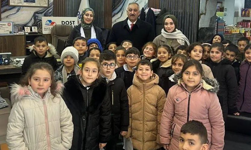 Ağrı'da öğrenciler muhtarlık görevini yerinde öğrendi