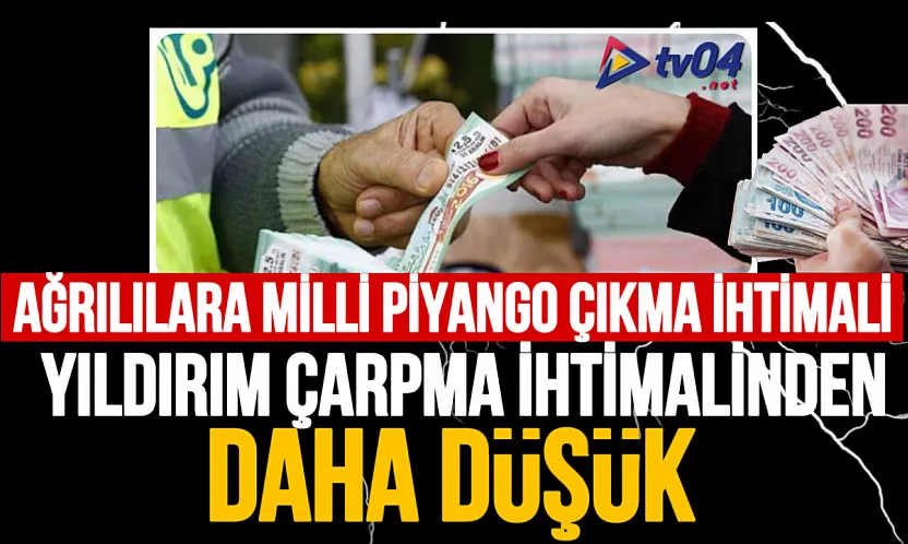 Ağrı'da Yeni Yıla 'Zenginlik' Umuduyla Girenler İçin Milli Piyango Gerçeği