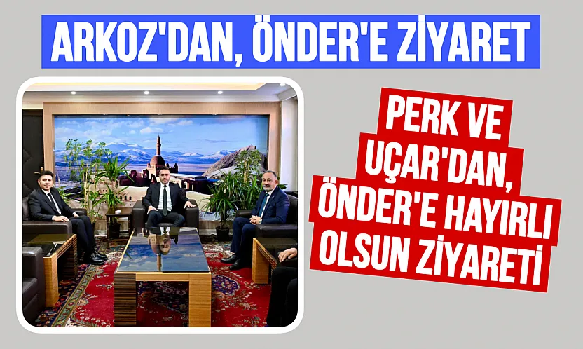 Arkoz Çimento'dan Ağrı Emniyet Müdürü Göksel Önder'e 'Hayırlı Olsun' Ziyareti