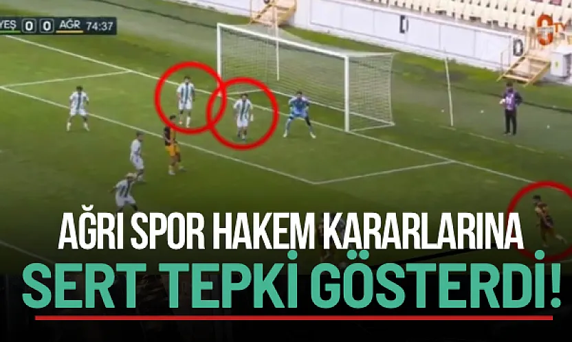 Cinegold Ağrı 1970 Spor Deplasmanda 1 Puanla Yetindi: Hakem Kararlarına Tepki