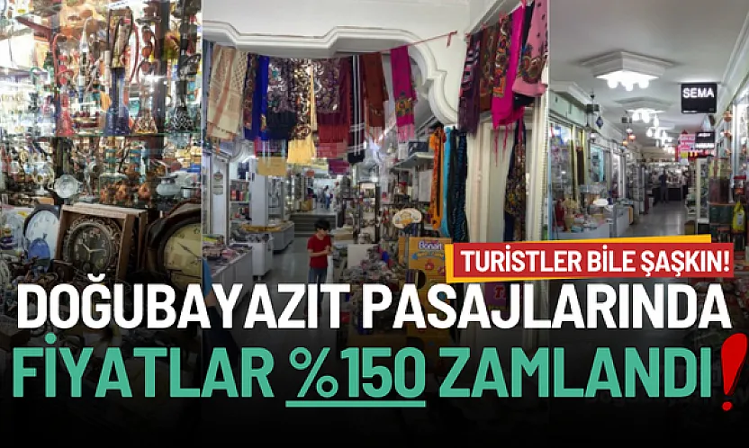 Doğubayazıt Kaçakçılar Çarşısı'nda Fiyatlar %150 Zamlandı! Turistler Bile Şaşkın!