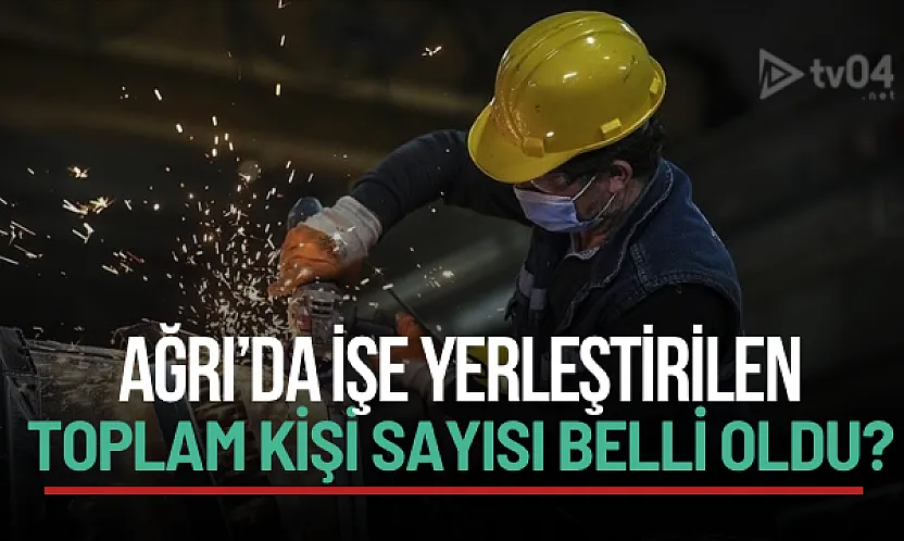 İŞKUR Verileri Açıklandı: 2025'te Ağrı'da 2 Bin 874 Kişi İşe Yerleştirildi