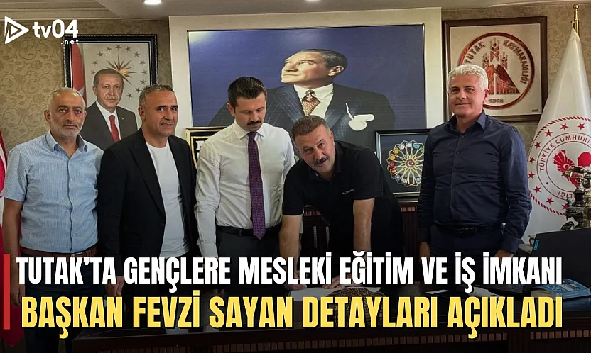 Tutak'ta Gençlere Mesleki Eğitim ve İş İmkanı – Tekstil Alanında Büyük Fırsat