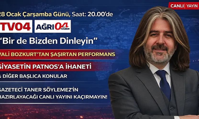 Vali Önder Bozkurt'un Performansı Masada: Patnos Tartışması Canlı Yayında